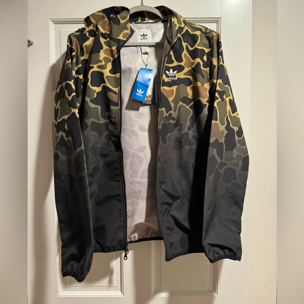 Adidas rain jacket NWT
